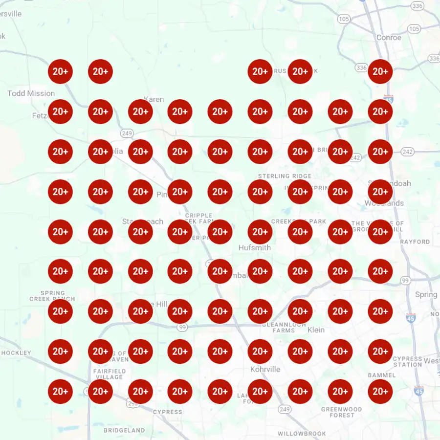 Local Search Visibility Cleaning - BEFORE