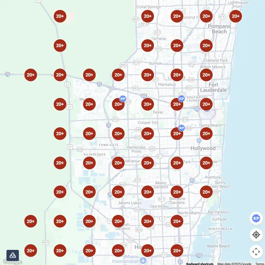 Local Search Visibility Appliance Repair - BEFORE