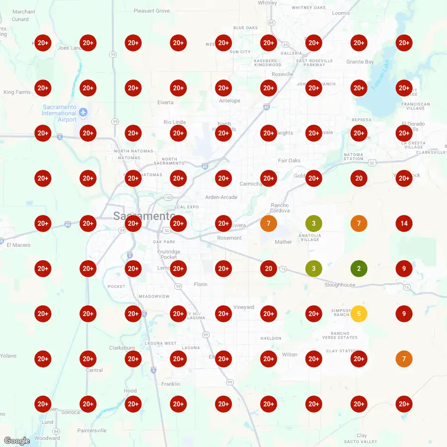 Local Search Visibility Remodeling - BEFORE